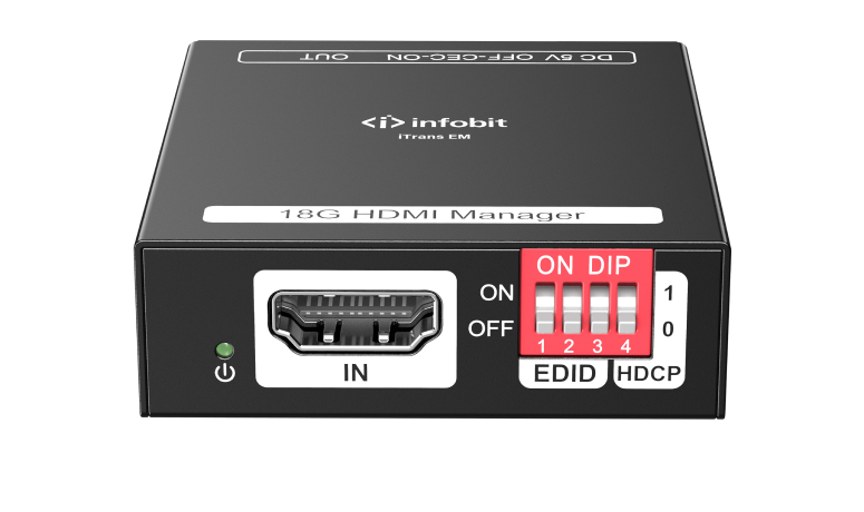 Эмулятор Infobit iTrans EM HDMI 4K60 EDID & HDCP Emulator, processor